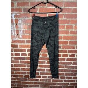 Lululemon Women’s Align High Rise Leggings Size 8 Green Camo 30” Inseam